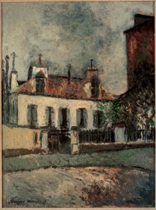 Przedmieście Paryża autorstwa Maurice Utrillo