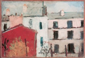 domy autorstwa Maurice Utrillo