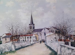 WILLA W PARYŻU autorstwa Maurice Utrillo