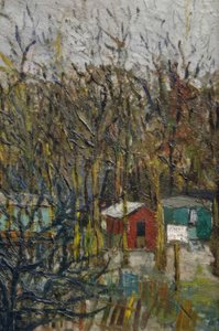 Wzgórze Pinson autorstwa Maurice Utrillo