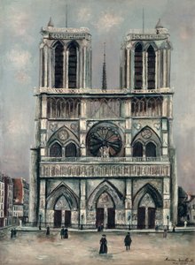 Notre Dame autorstwa Maurice Utrillo