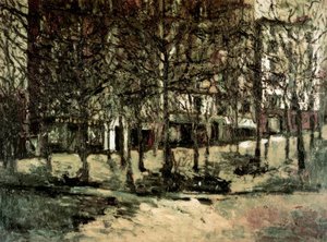 Plac na Montmartre autorstwa Maurice Utrillo