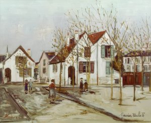 Miejsce w Nanterre autorstwa Maurice Utrillo