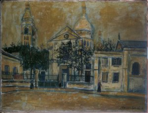 Święty Piotr z Montmartre autorstwa Maurice Utrillo
