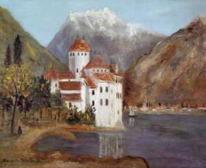 Zamek Chillon autorstwa Maurice Utrillo