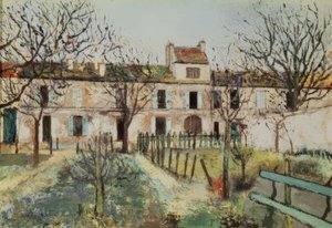 Ogród w Montmagny  autorstwa Maurice Utrillo