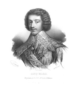 Henri Coiffier de Ruzé, markiz Cinq-Mars, ok. 1820 r.