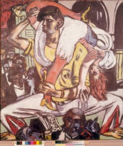 Apachentanz autorstwa Max Beckmann