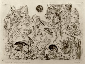zmartwychwstanie autorstwa Max Beckmann