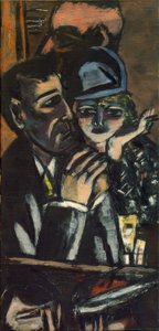 Bar, brązowy autorstwa Max Beckmann