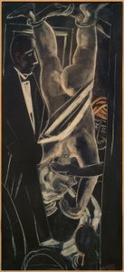 Spotkanie w nocy autorstwa Max Beckmann