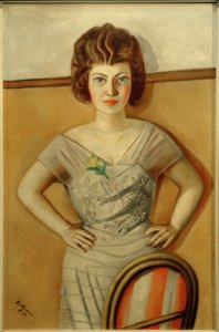 Portret pani dr Heidel. Portret rumuńskiej kobiety autorstwa Max Beckmann