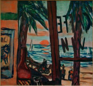 Kawiarnia Bandol autorstwa Max Beckmann