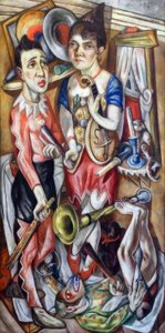 Karnawał autorstwa Max Beckmann