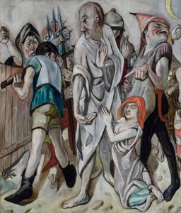Chrystus i grzesznik autorstwa Max Beckmann