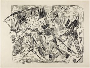 Męczeństwo autorstwa Max Beckmann
