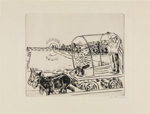 Poranek autorstwa Max Beckmann