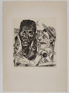 „Czarny mężczyzna“ autorstwa Max Beckmann