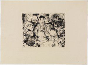 Wypowiedzenie wojny autorstwa Max Beckmann