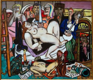 Miasto autorstwa Max Beckmann