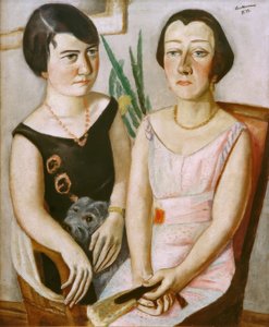 Podwójny portret autorstwa Max Beckmann