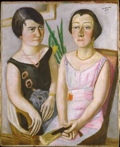 Podwójny portret autorstwa Max Beckmann