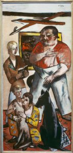 Zdjęcie rodzinne George autorstwa Max Beckmann