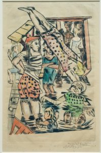 Kąpiel damska autorstwa Max Beckmann