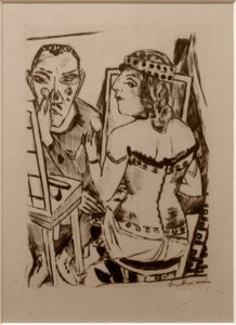 Gaderobe autorstwa Max Beckmann