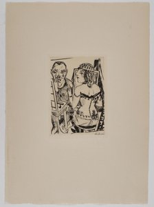 Garderoba autorstwa Max Beckmann
