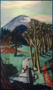 Pole golfowe Baden-Baden autorstwa Max Beckmann