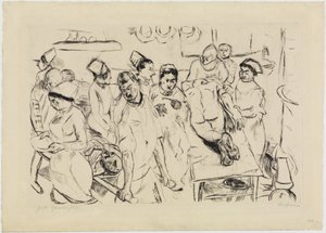 Wielka operacja autorstwa Max Beckmann