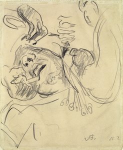 Pacjent chirurgii głowy autorstwa Max Beckmann