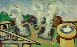 Gorące źródła w Abano autorstwa Max Beckmann