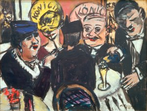 Queen Bar autorstwa Max Beckmann