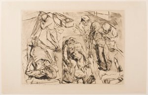 Kostnica autorstwa Max Beckmann