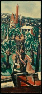 Nowy budynek autorstwa Max Beckmann