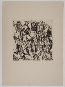 „Czarny taniec” autorstwa Max Beckmann