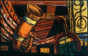 orkiestra autorstwa Max Beckmann