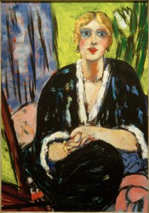 Portret Lilly von Schnitzler autorstwa Max Beckmann