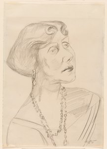 Portret Lilly von Schnitzler autorstwa Max Beckmann