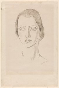 Portret Marie-Louise von Motesiczky autorstwa Max Beckmann