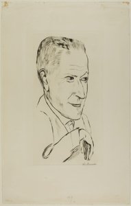 Portret Reinharda Piepera autorstwa Max Beckmann