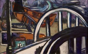 Stocznia. Żelazny Most autorstwa Max Beckmann