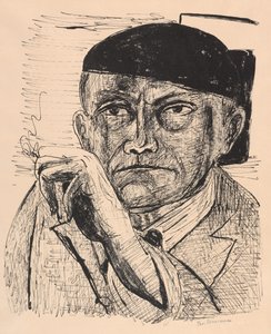 Autoportret autorstwa Max Beckmann
