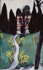 Kaplica Stourdza w Baden-Baden autorstwa Max Beckmann