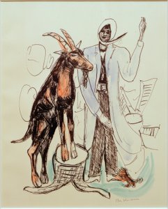 BUCK (Koza) autorstwa Max Beckmann