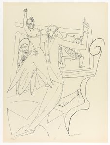 Tango, płyta czwarta z Day and Dream autorstwa Max Beckmann