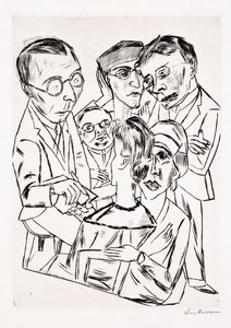 Artysta w społeczeństwie autorstwa Max Beckmann