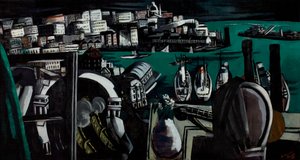 Port w Genui autorstwa Max Beckmann